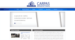 Desktop Screenshot of carpasargentinas.com.ar